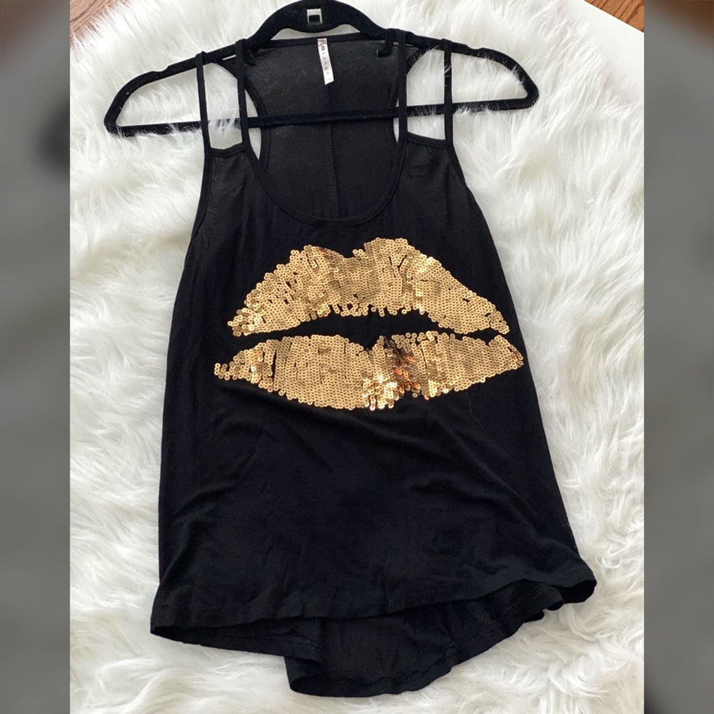 RACERBACK GRAPHIC TANK TOP